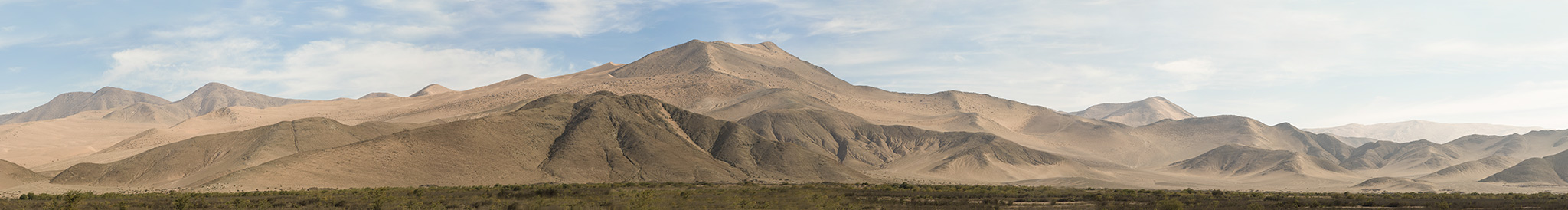 Paesaggi di un viaggio on the road; dune di Copiapo