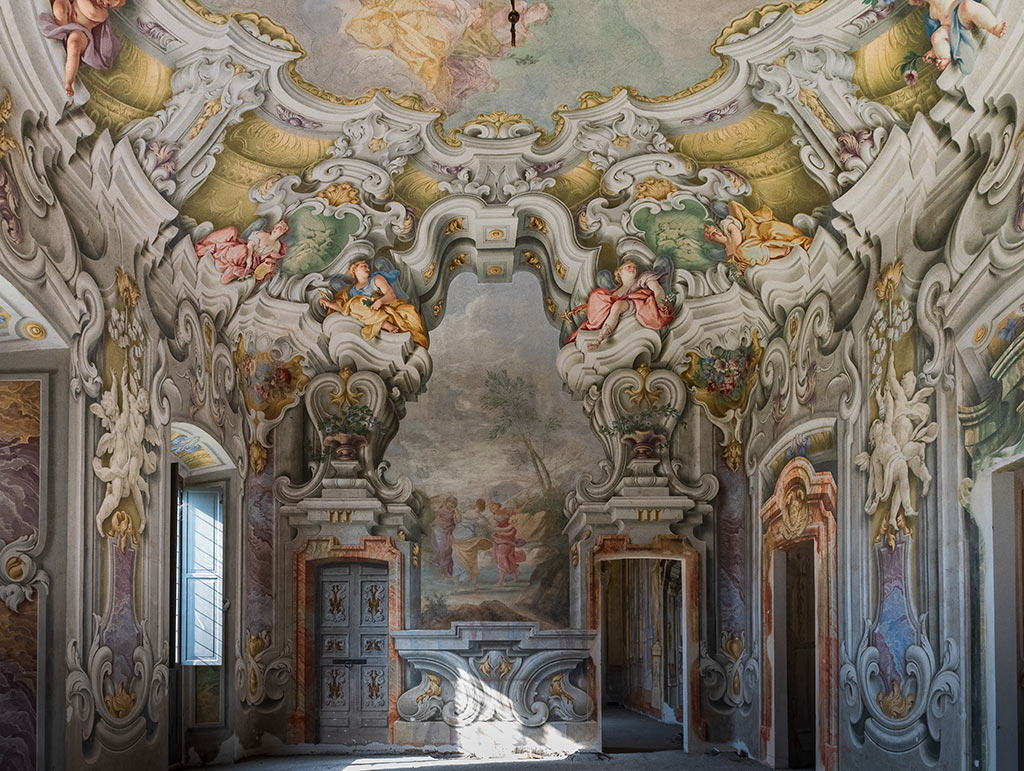 Affresco di Palazzo Visconti