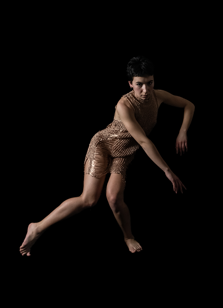 La danzatrice Benedetta Lupo in posa